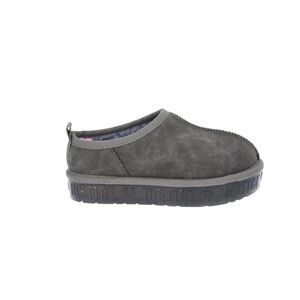 Justice Kids Charcoal Slip-On Slippers